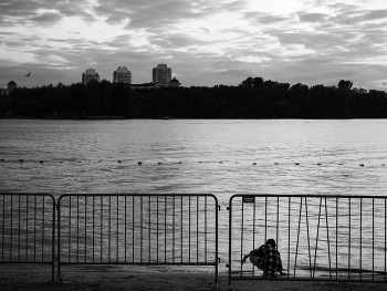 Коснуться воды / Москва, Водный стадион