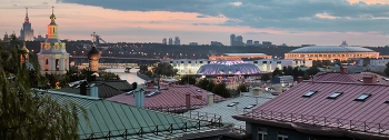Вид со смотровой площадки РАН / Москва