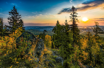 Осень в горах / Уральская природа