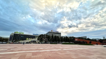 Небо облачное / Наступает вечер в городе Набережные Челны