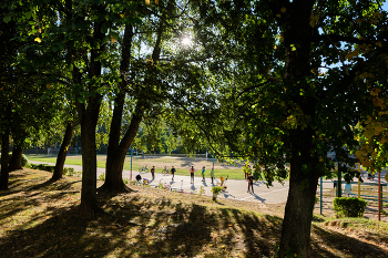 На спортплощадке / ***