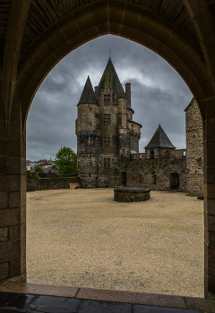 Château de Vitré / Витре - средневековый замок Бретани.