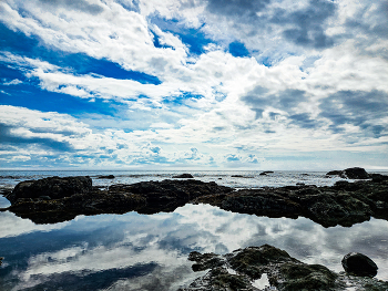 &nbsp; / Looking out at the ocean from Sandcut