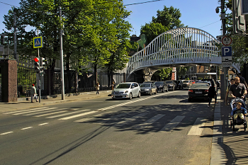 Большая Грузинская / Большая Грузинская улица в Москве. Май 2023.