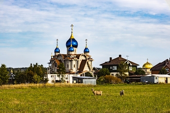 &nbsp; / Храмовый комплекс в Бушарино (Московская обл.)