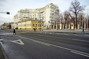 Таганская улица / Таганская улица в Москве. Апрель 2022.