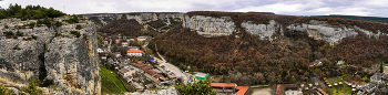 Староселье / Бахчисарай. Старый город. Вид с плато