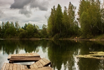 К осени близко / Старый карьер, Подмосковье.