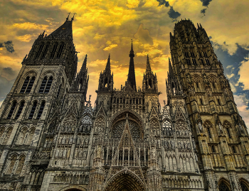 &nbsp; / Rouen (Normadia) - Cathédrale Notre-Dame - França