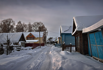 &quot;Снег на улице пустой&quot;© / Край, где живу