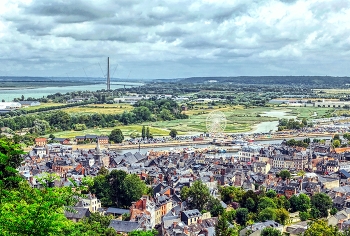 &nbsp; / Honfleur (Normandia) - visió general - França