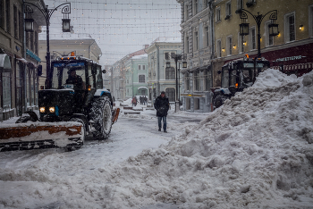 Московский снегопад / Камергерский переулок