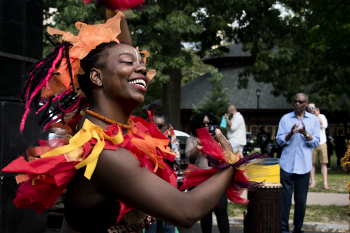  / African dance in Bushnell Park