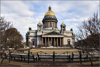 Апрель. Санкт-Петербург. / Санкт-Петербург. Исаакиевский собор. Апрель.