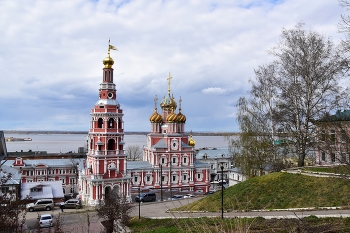 Нижегородская весна / Строгановская церковь - Нижегородская красавица!