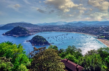 &nbsp; / Donosti - Platja de la Concha des de Monte Igeldo - Guipúscoa (Euskadi)