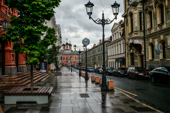 Петровский переулок / Московские зарисовки
