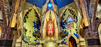  / Vistabella (La Secuita) - interior Església del Sagrat Cor - Tarragonès