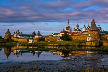 Соловецкие зарисовки / вечер, Большой Соловецкий остров, Соловецкий монастырь