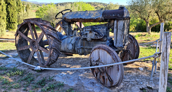  / Vimbodí - castell de Milmanda (tractor) - Conca de Barberà