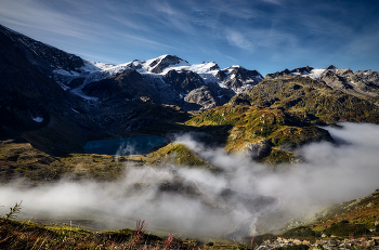 На перевале Sustenpass / Альпы, Швейцария