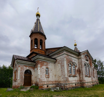 Церковь Троицы Живоначальной / с. Кончезеро, Карелия