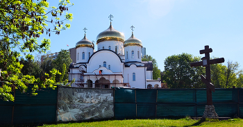 Храм строится. Минск. / Минск. Беларусь. 22.05.2025
