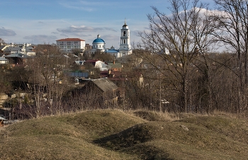 Весенний сюжет старого города С. / Серпухов весна 2023год