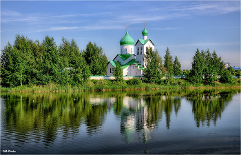 Храм прп. Сергия Радонежского . / Санкт-Питербург, Средней Рогатка.