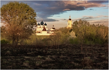 Вечерний пейзаж / Весенний сюжет из Серпухова.
