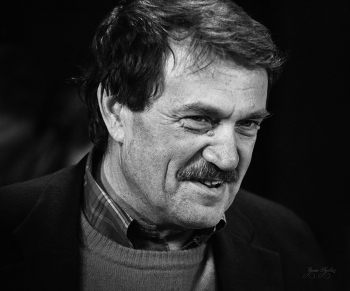 писатель Василий Аксёнов / встреча в театре "Современник" 25.01.1990г.