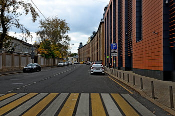 Улица Станиславского / Улица Станиславского в Москве. Сентябрь 2023.