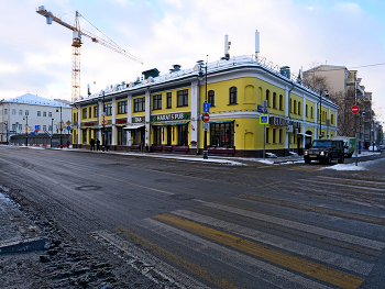 Сретенка / Улица Сретенка в Москве. Январь 2024.