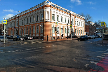 Большая Никитская / Улица Большая Никитская в Москве. Февраль 2024.