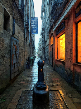  / Reus - carrer de Montserrat (plovent) - Baix Camp
