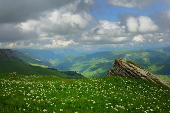 Лето в горах Кавказа / Хасаут