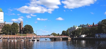 Мост и набережная / город Выборг