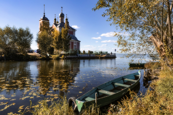 Переславль Залесский / Река Трубеж, церковь Сорока мучеников