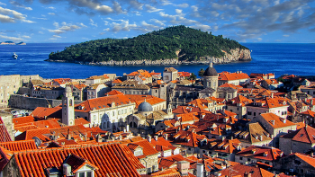 &nbsp; / Dubrovnik - teules vermelles - Croàcia