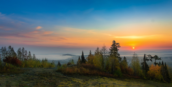 Осеннее утро / Уральская природа