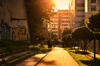 Атмосфера рассвета / Варшава