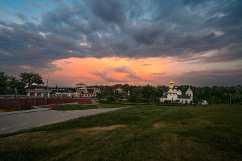 в вечернем городе / Сергиев Посад