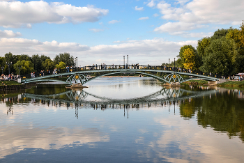 Мостик / Восточный арочный мост в Царицыно.