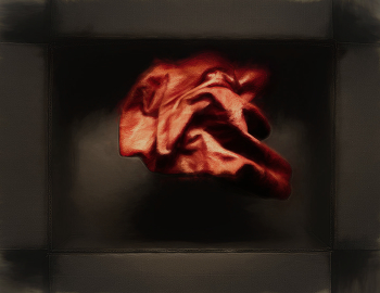 красная тряпочка / Был вчера на выставке. Посмотрел работы Гросицкого. Вот и родилось....