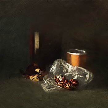 Осень (болдинская) / натюрморт кружка