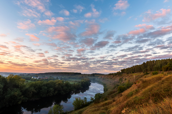 утро / на реке