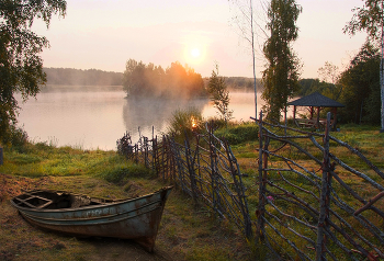 На заре / Карелия