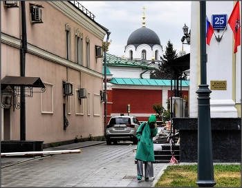 ...... "Зеленые"..... / уличный сюжет