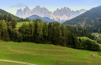 Неправильный ракурс / Италия, Santa Maddalena