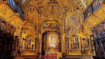 &nbsp; / Ourense - Capilla del Santo Cristo en la Catedral de Ourense - Galicia